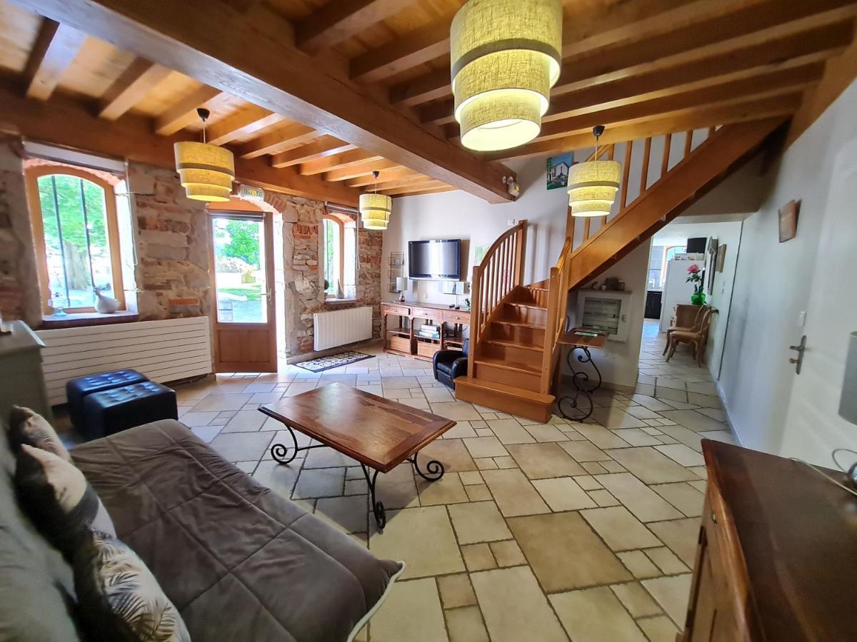 Villa Domaine du Cuiset - Gite du Four a Pain à Saint-André-sur-Vieux-Jonc Extérieur photo